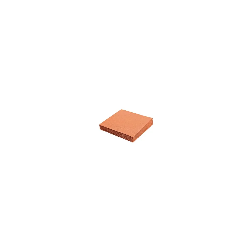 Servietten 24 x 24 cm 1/4 -Falz, 2-lagig apricot, 250 Stk.