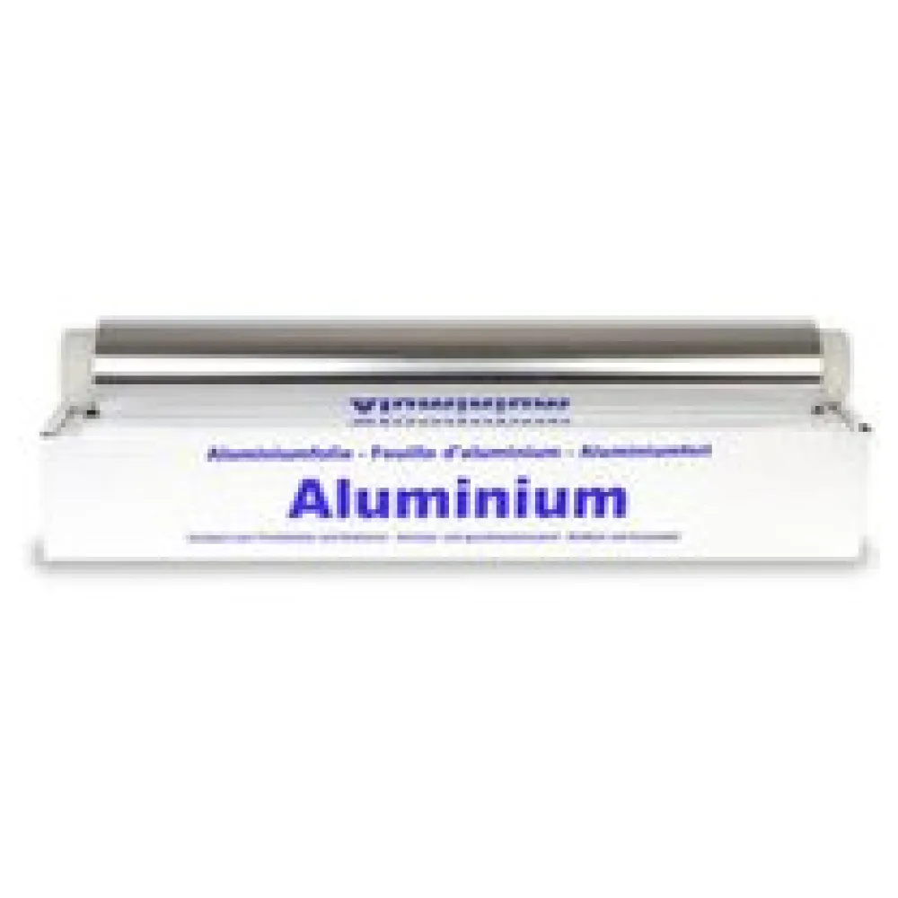 Alufolie in praktischer Spenderbox mit Abriss-Schiene, 44 cm x 150 m, 11 my – Bild 3