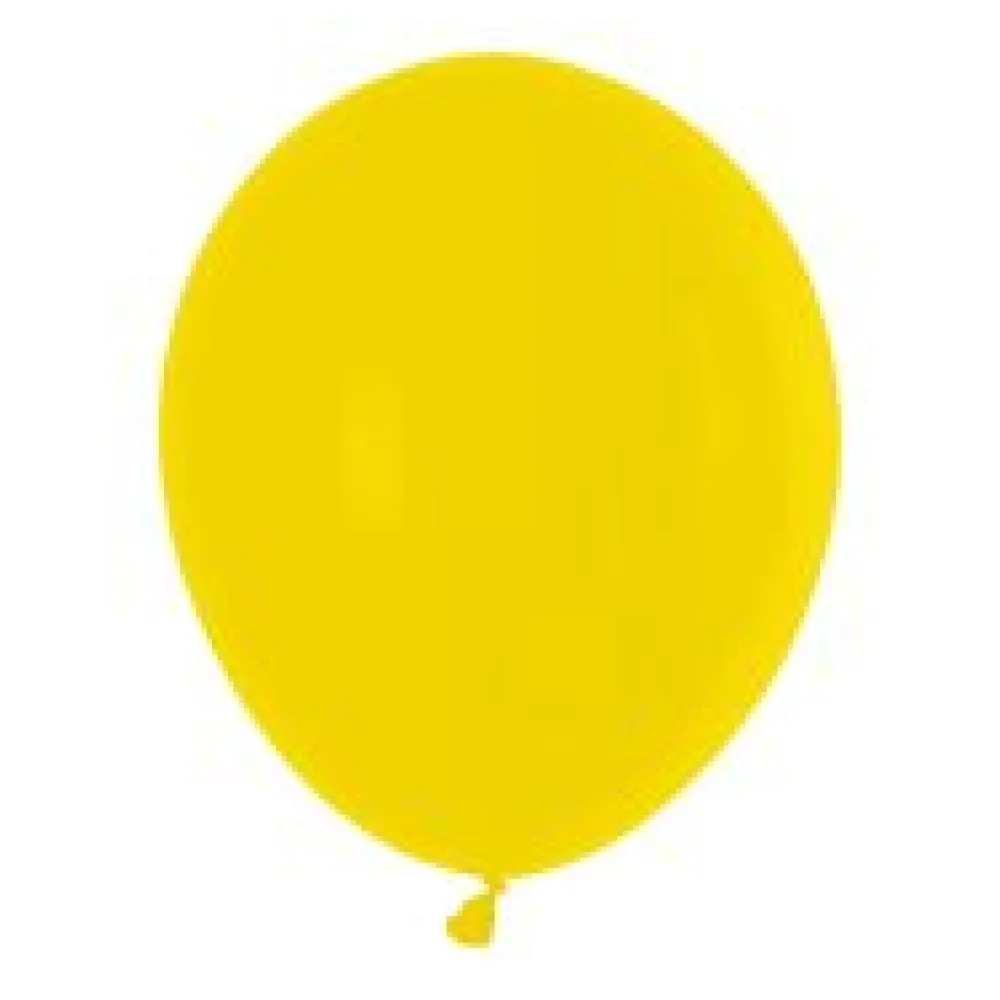 Luftballons gelb O 250 mm, Größe 'M', 10 Stk.