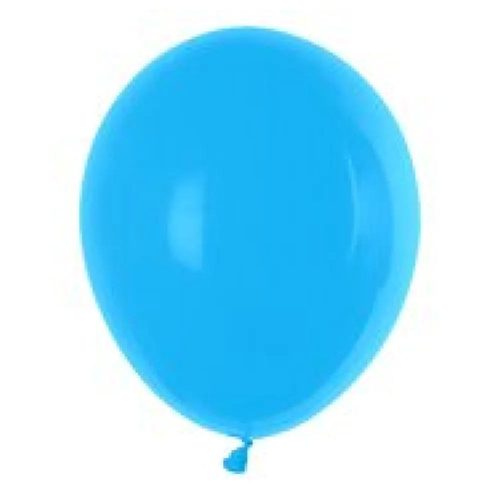 Luftballons hellblau O 250 mm, Größe 'M', 10 Stk.
