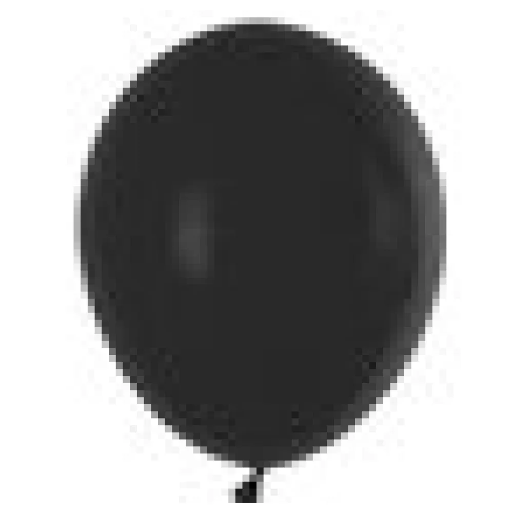 Luftballons schwarz O 250 mm, Größe 'M', 10 Stk. – Bild 4