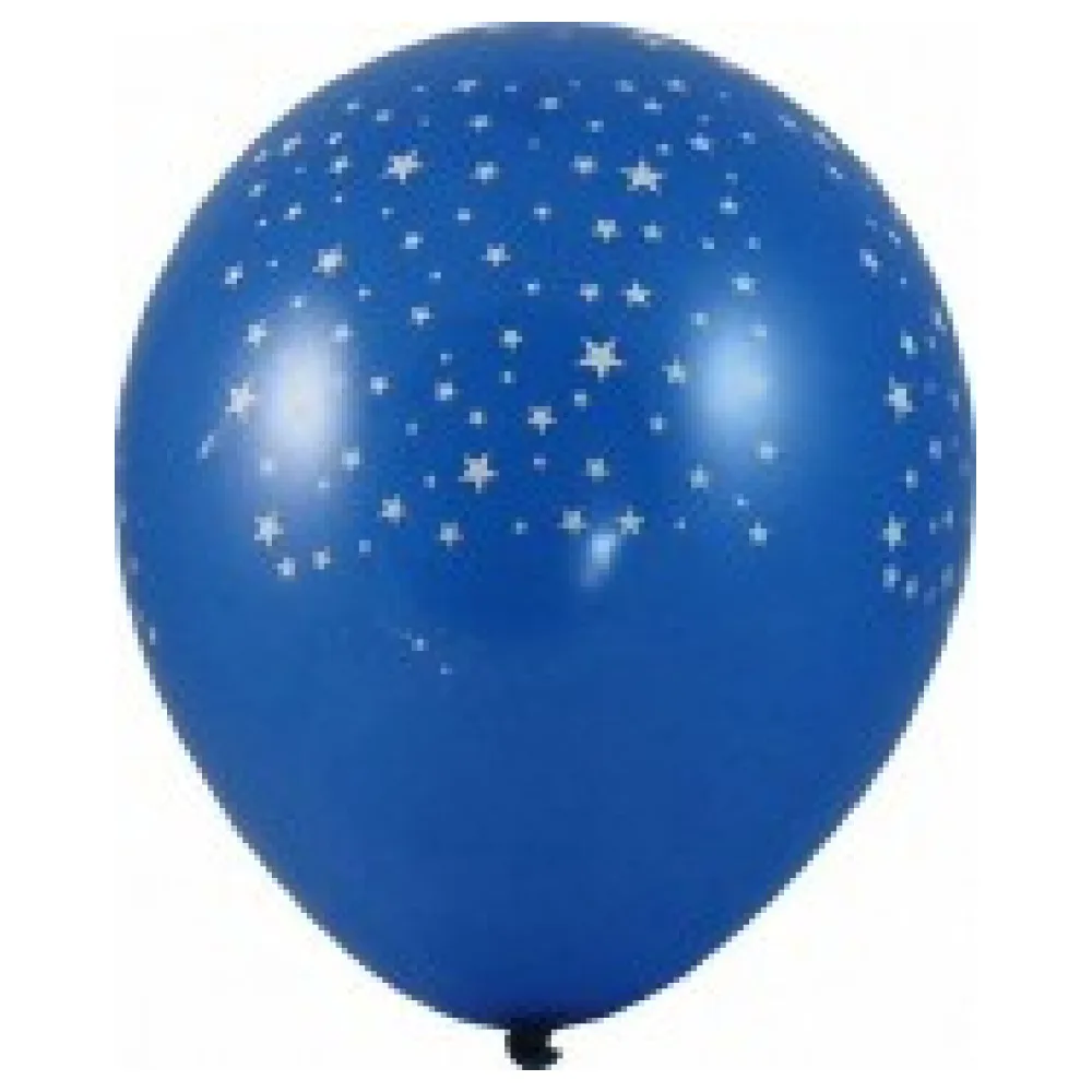 Luftballons 'Sterne' O 300 mm, Größe 'L', 5 Stk.