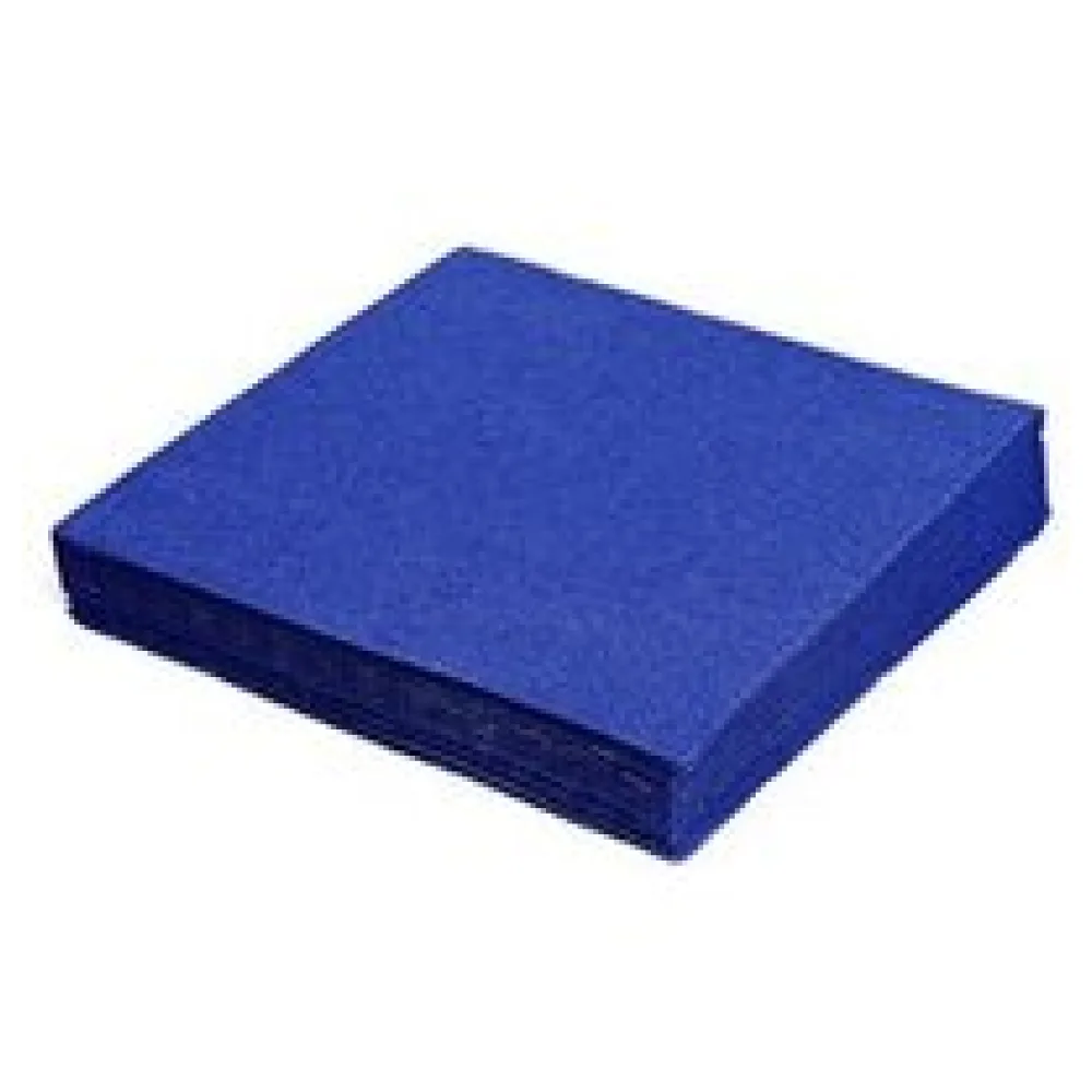 Servietten 33 x 33 cm 1/4 -Falz, 2-lagig dunkelblau, 50 Stk. – Bild 3