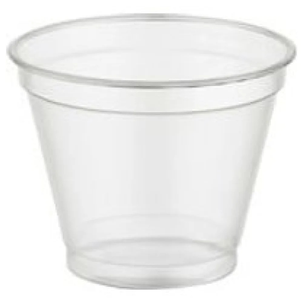 Trinkbecher Smoothiebecher Dessertbecher 250 ml, O 95mm, PET, glasklar, 50 Stk. – Bild 3