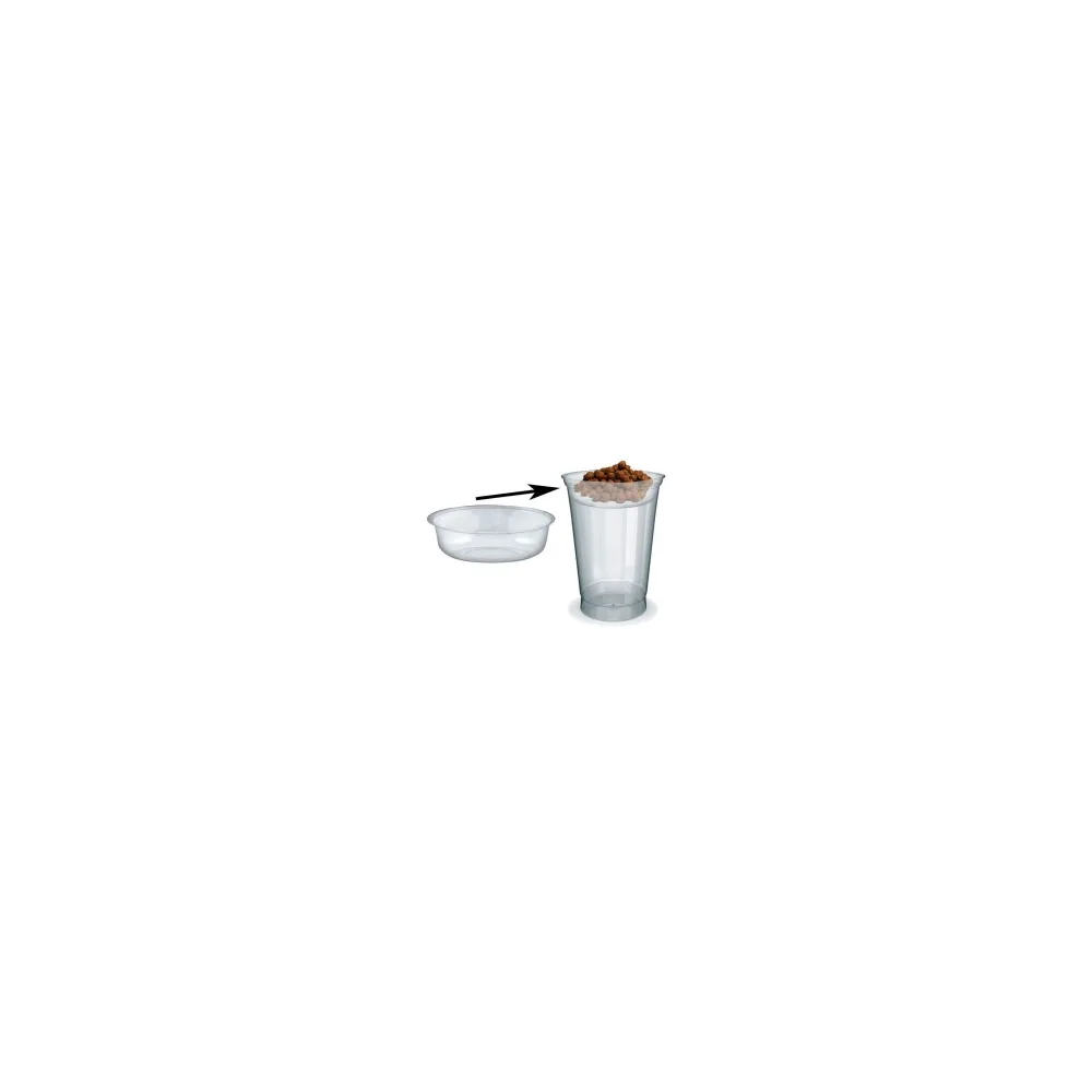 Einsatz für PET-Trinkbecher Smoothiebecher Dessertbecher mit O 95 mm, 100 Stk.