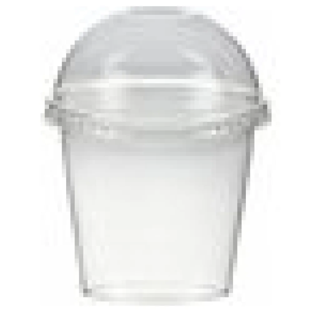 Smoothiebecher + Domdeckel mit Öffnung 250 ml, O 95mm, PET, glasklar, 50 Stk. – Bild 4