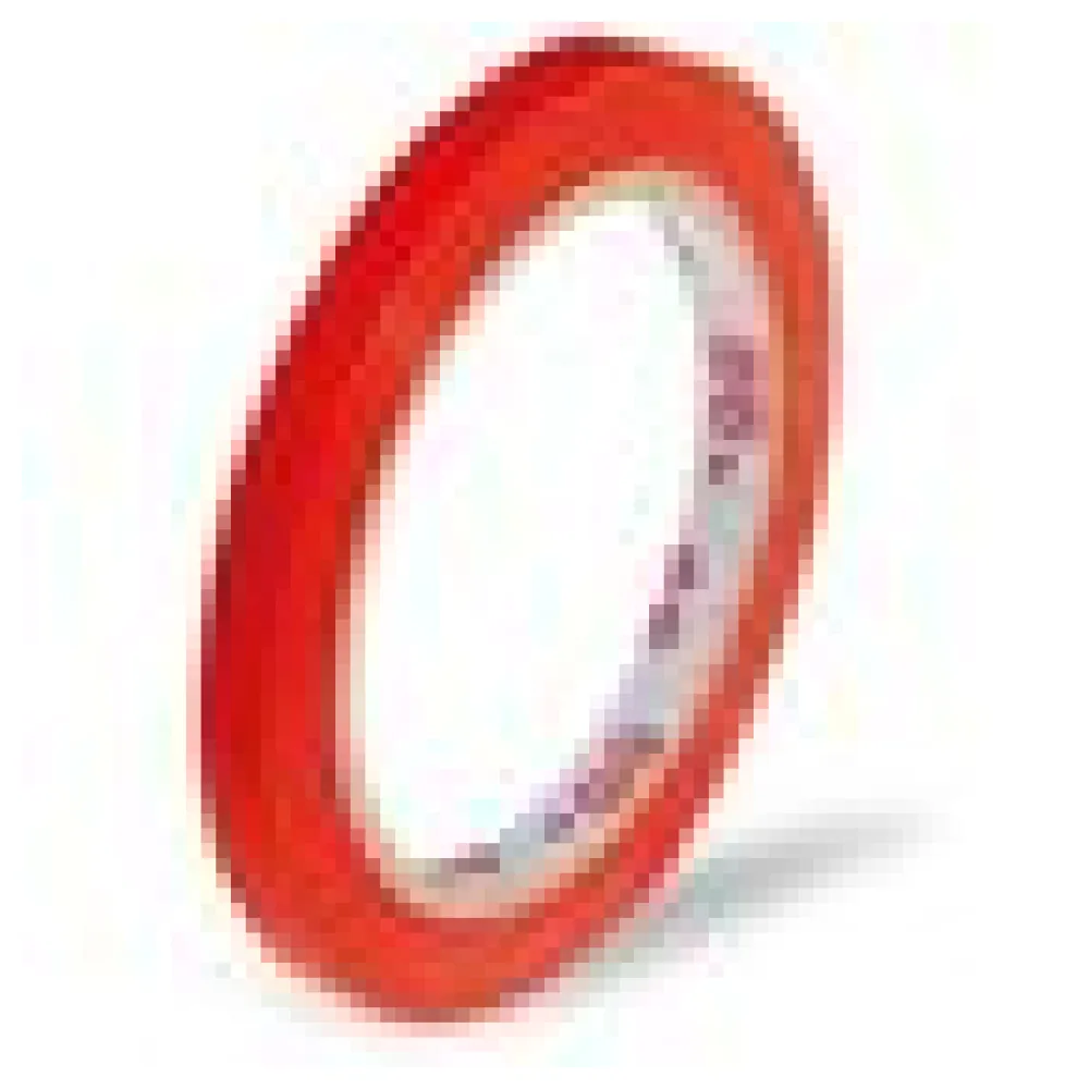 Klebeband Markierungsband Beutelverschluss PVC, 9mm x 66m, rot – Bild 4