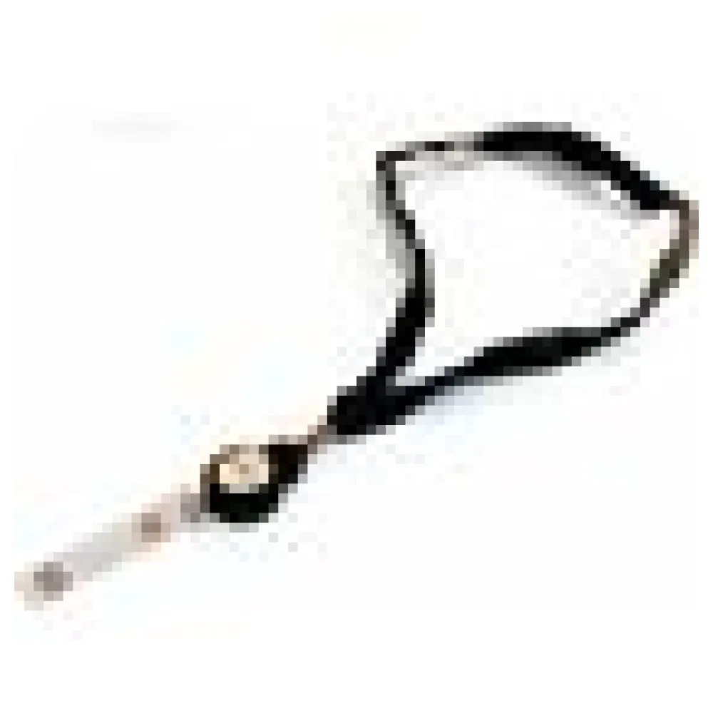 Ausweiskartenhalter Schlüsselband Textilband mit Jojo, schwarz, 35cm, 10 Stk. – Bild 4