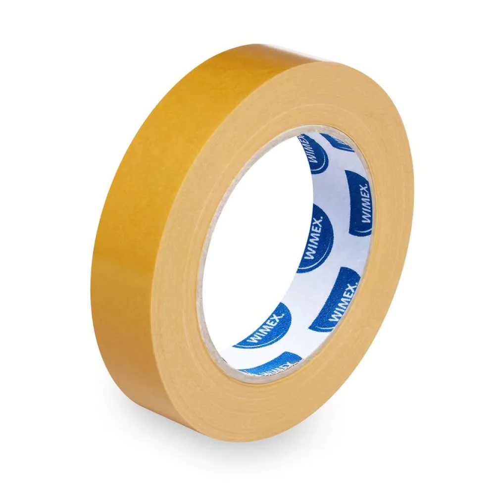 Doppelseitiges Klebeband 25 mm x 25 m mit Folienträger 80my – Bild 2