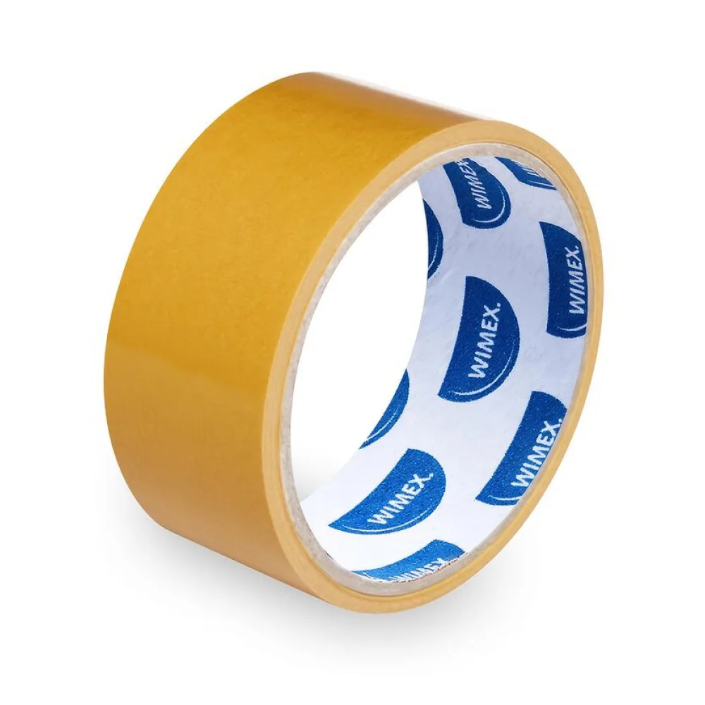 Doppelseitiges Klebeband 38 mm x 5 m mit Folienträger 80my – Bild 2