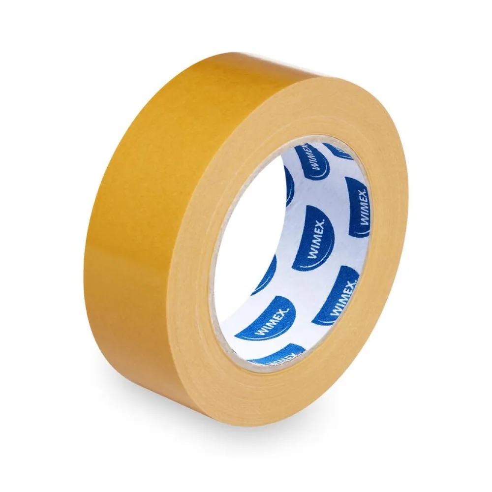 Doppelseitiges Klebeband 38 mm x 25 m mit Folienträger 80my – Bild 2