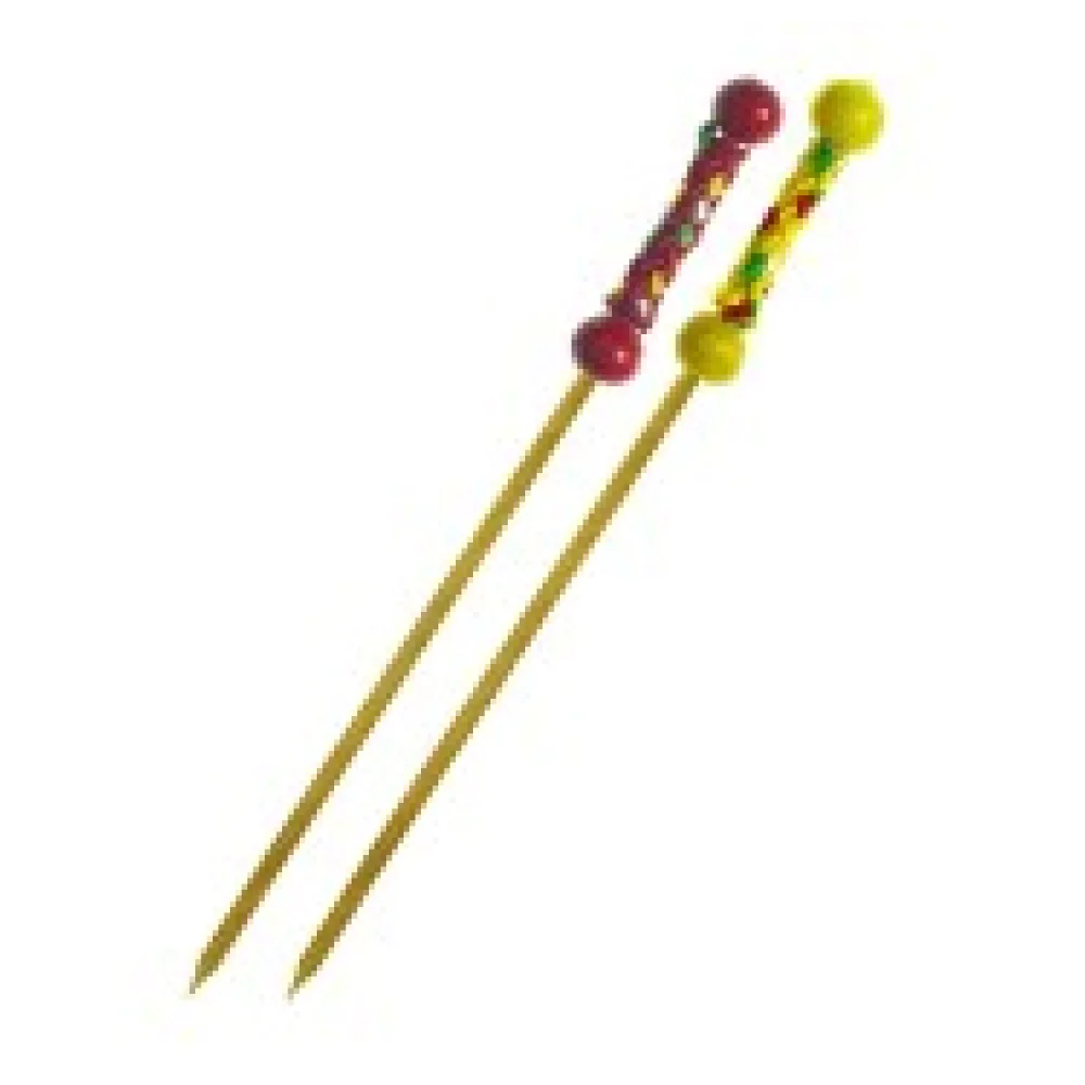 Fingerfood-Spieße aus Bambus KORDEL 120 mm, stabil und splitterfrei, 100 Stk.