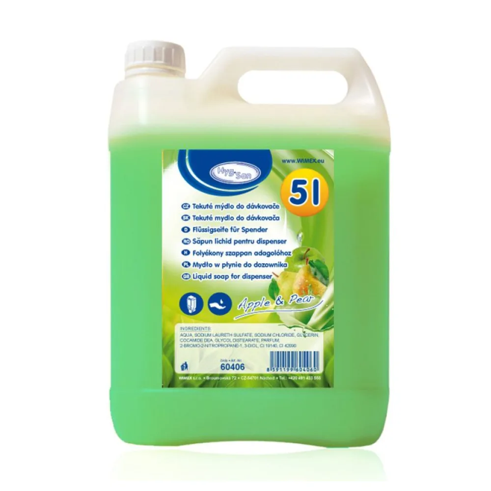 Flüssigseife für Spender 'Apfel & Birne', 5 Liter – Bild 2