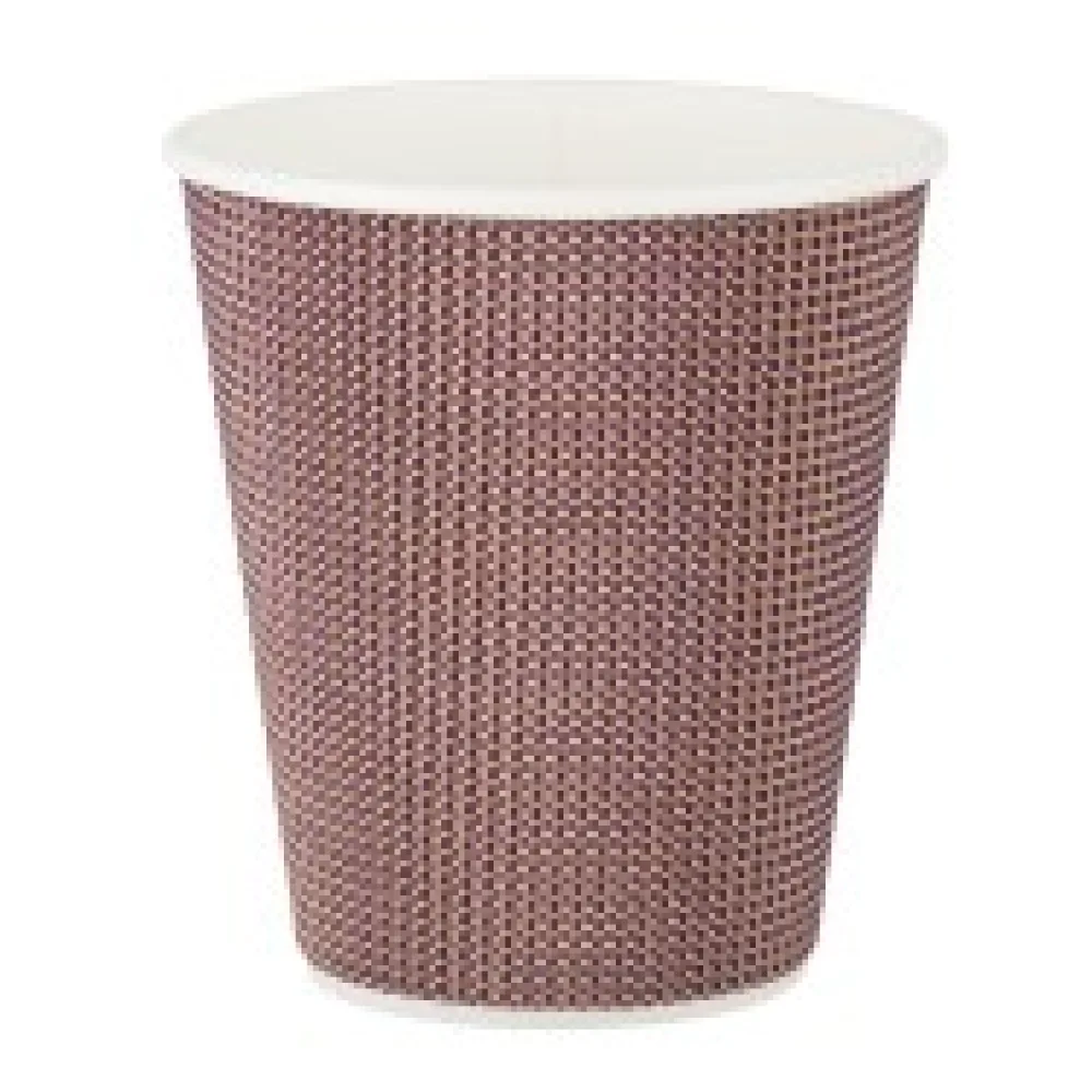 Premium Doppelwand Kaffeebecher Coffee to go beschichtet 200ml 280ml, 25 Stk.