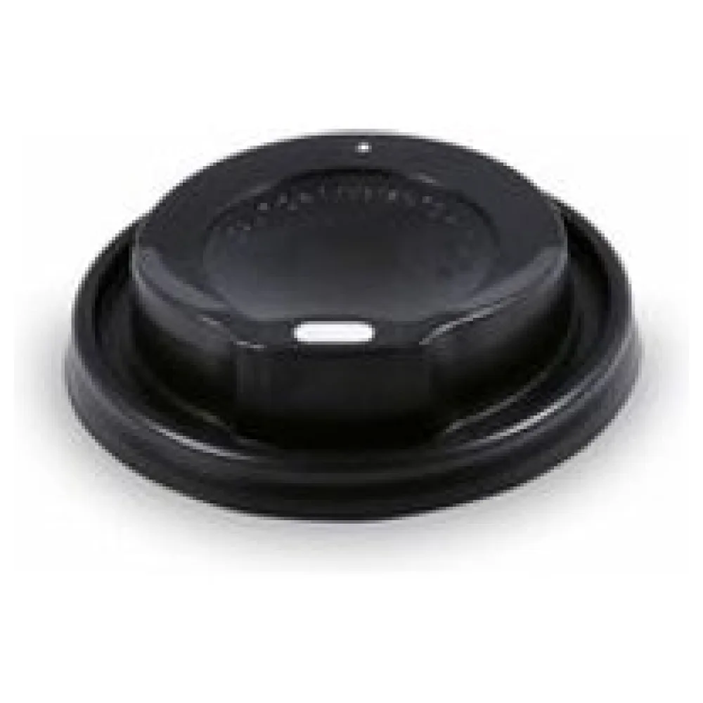 Domdeckel schwarz für Pappbecher 'Coffee to go' mit 80mm O, 100 Stk. – Bild 3
