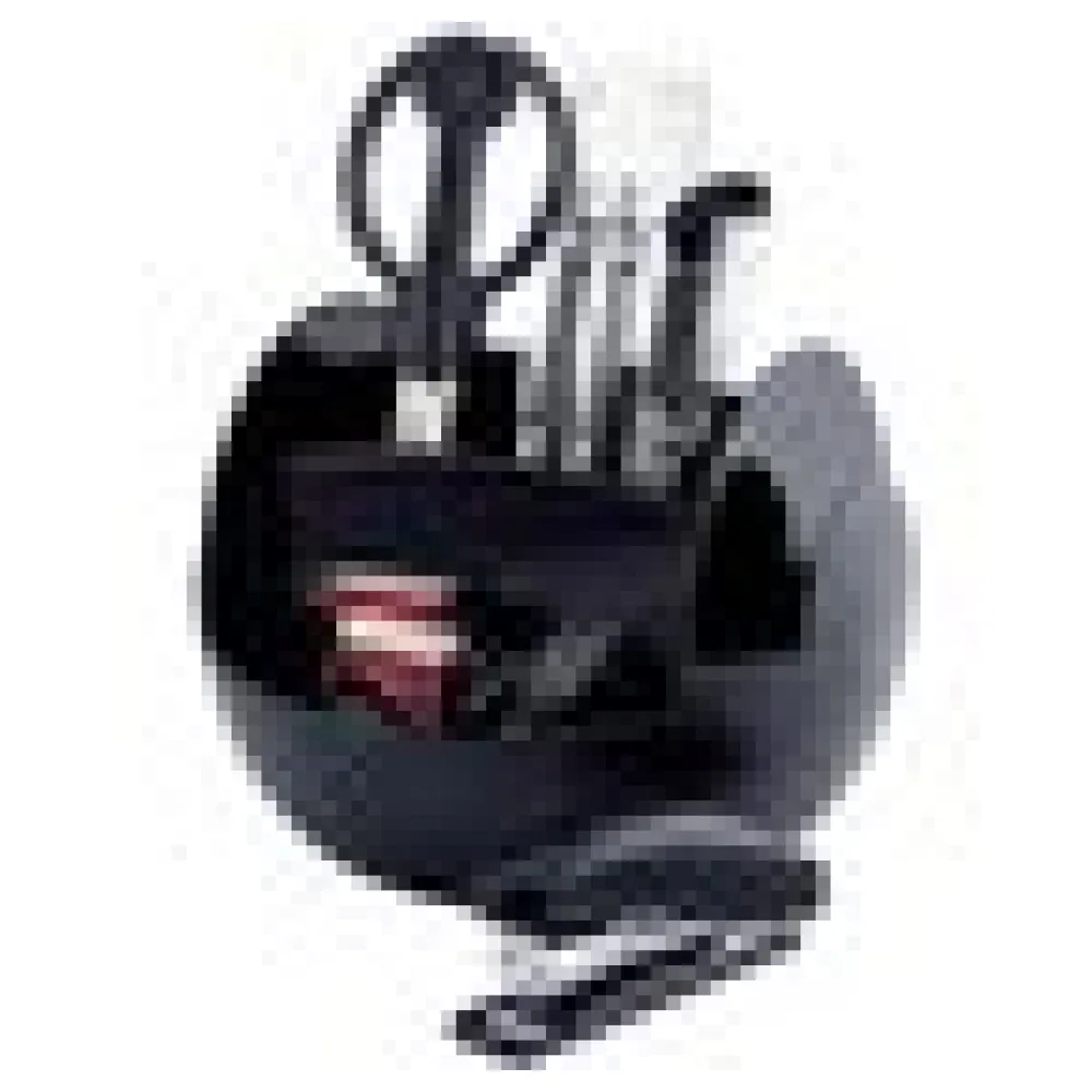 Premium rotierender Schreibtischorganizer,inkl. 9-teiligem Zubehör, schwarz – Bild 4