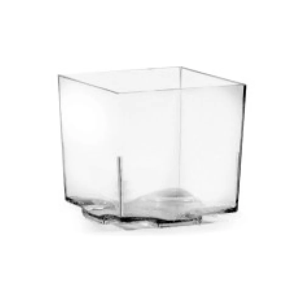 Fingerfood-Schale eckig klar 65ml PS 4,4 x 4,4 x 4,3 cm, 20 Stk.