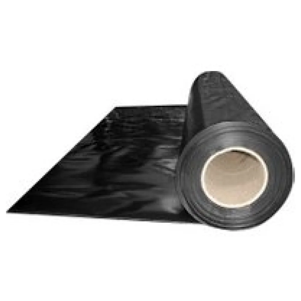 Abdeckfolie Baufolie, schwarz opak 2000mm, x 50m, 200my LDPE – Bild 3