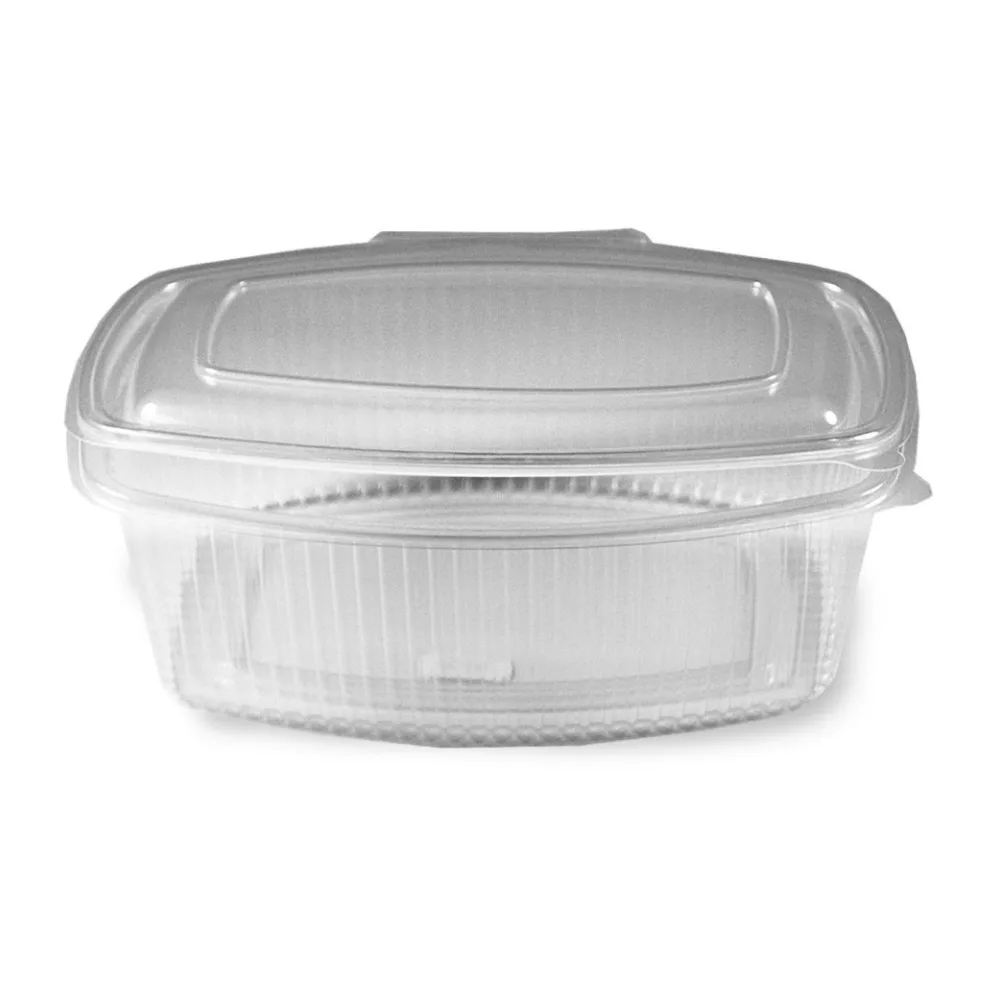 Feinkostbecher klar mit angehängtem Deckel 2000 ml PP, 25 Stk. – Bild 2