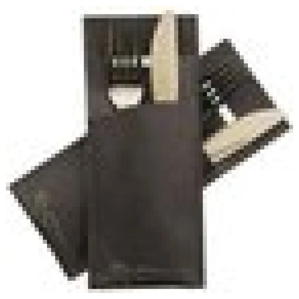Pochetto Bestecktaschen 200x85mm marmor schwarz inkl. Serviette weiß, 520 Stk. – Bild 4
