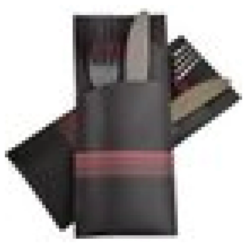 Pochetto Bestecktaschen 200x85mm schwarz bordeauxrot Streifen Serviette 520 Stk. – Bild 4