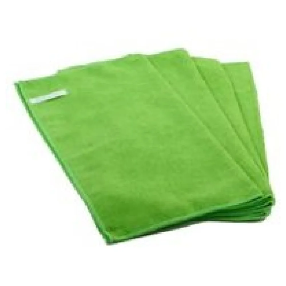 Premium Mikrofasertücher 40x40cm grün, waschbar extra stark, 20 Stk. – Bild 3