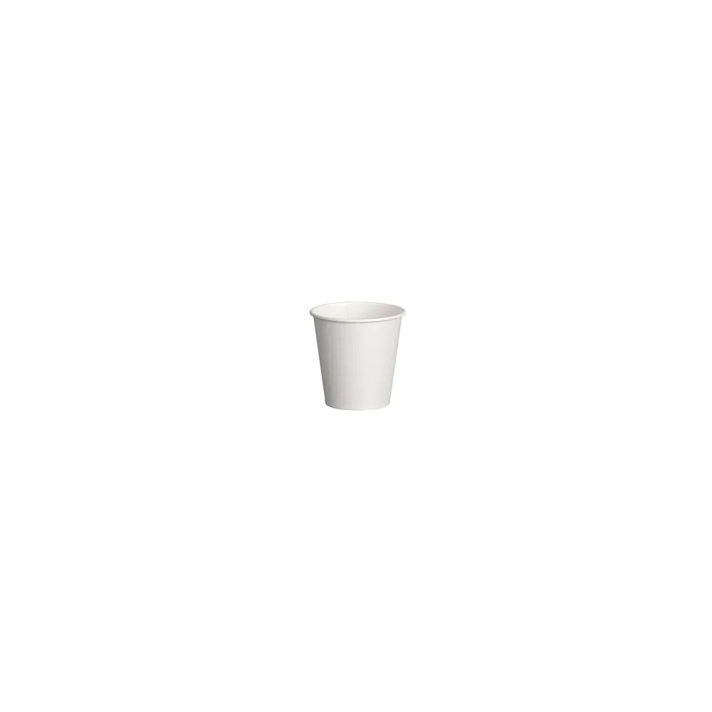 Espresso Kaffeebecher weiß 80 ml 110 ml Pappe beschichtet, 50 Stk.