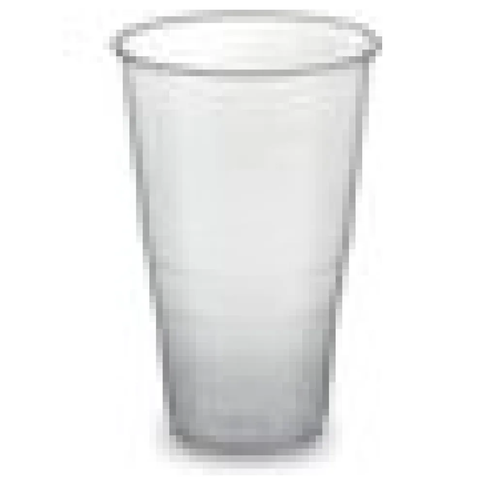 Trinkbecher transparent klar mit Eichstrich Pint 0,5 l, 500 ml, PP, 50 Stk. – Bild 4