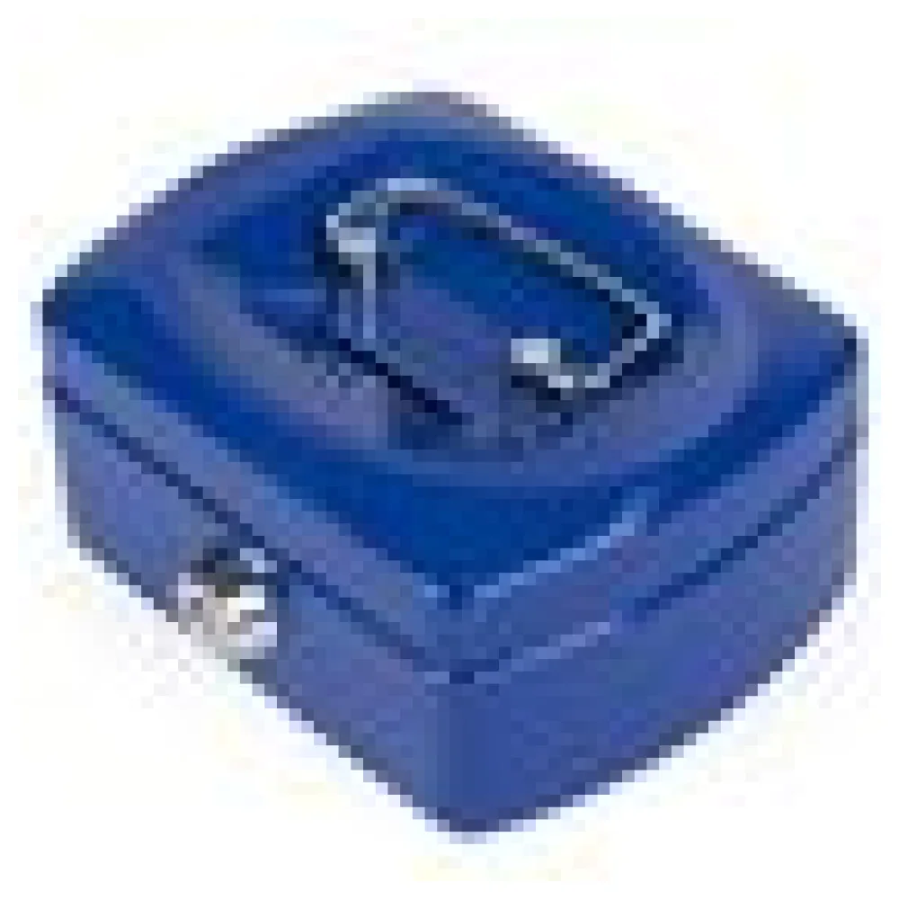 Geldkassette Spardose mit Sparschlitz mit entnehmbaren Münzfach 125 mm, blau – Bild 4