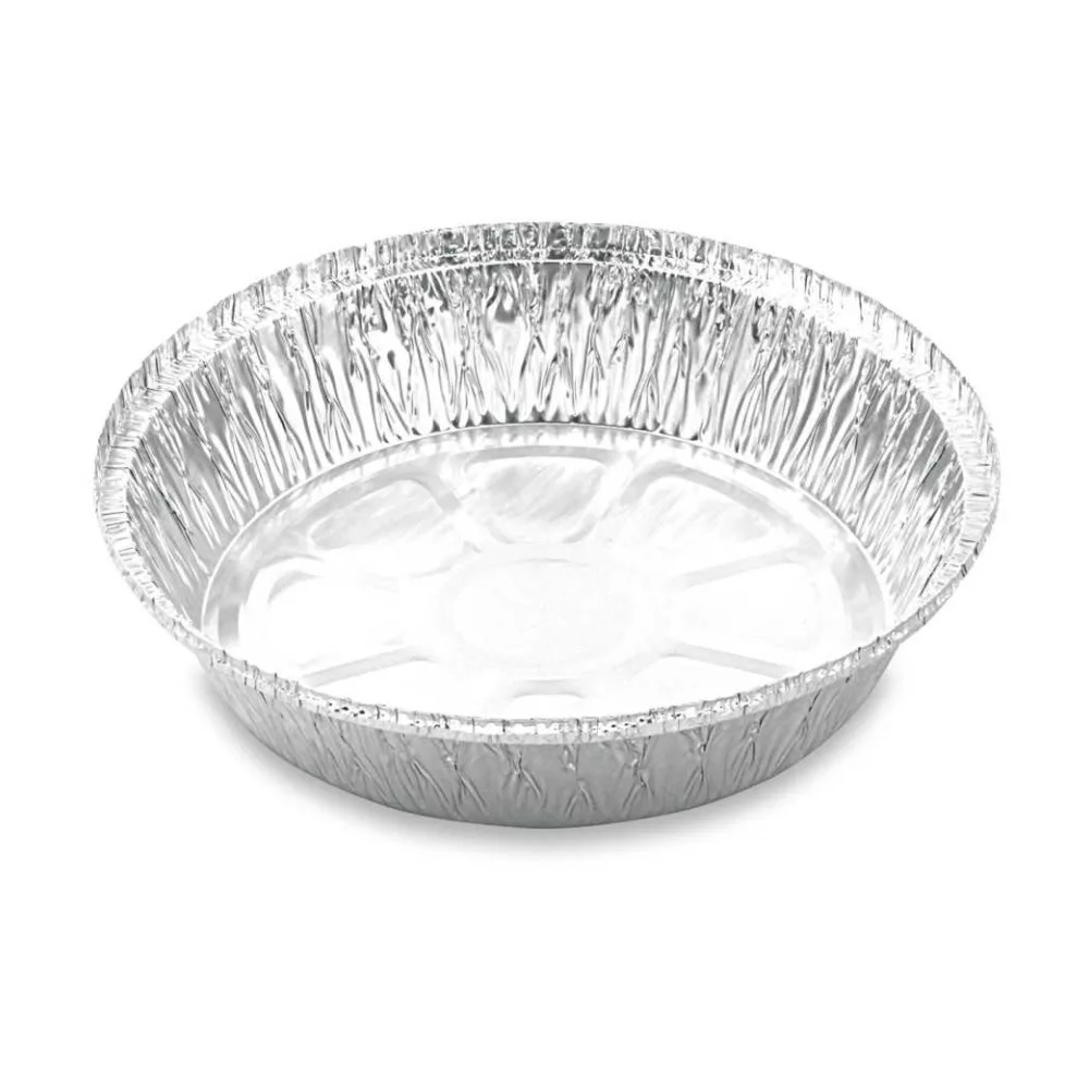 Aluschalen Backform Auflaufform rund 1000 ml stehender Rand O208 x 49mm, 100 Stk. – Bild 2