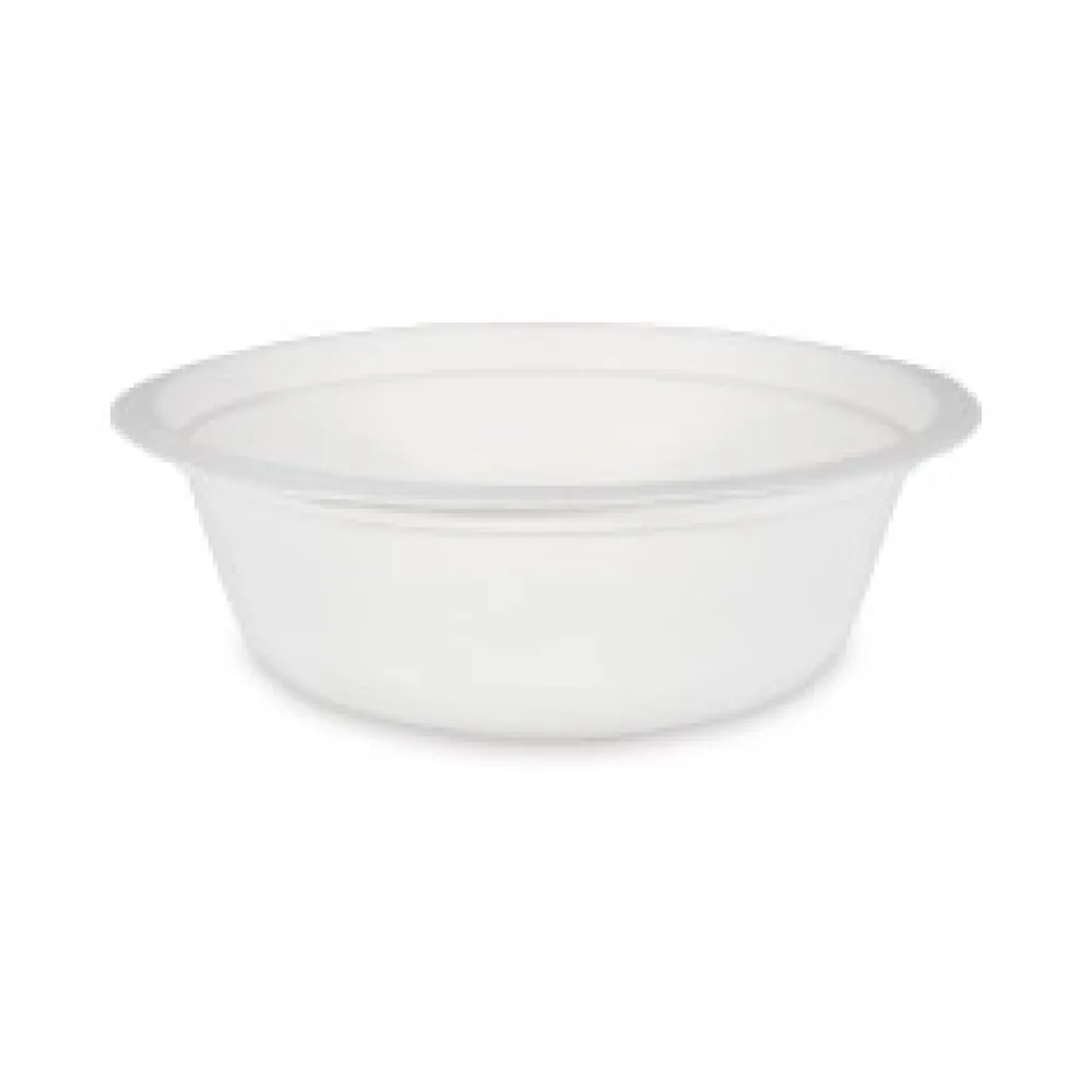 Bio Suppenteller Salatschalen Schale rund Zuckerrohr 500ml O15.5 x 5.5cm 50 Stk.
