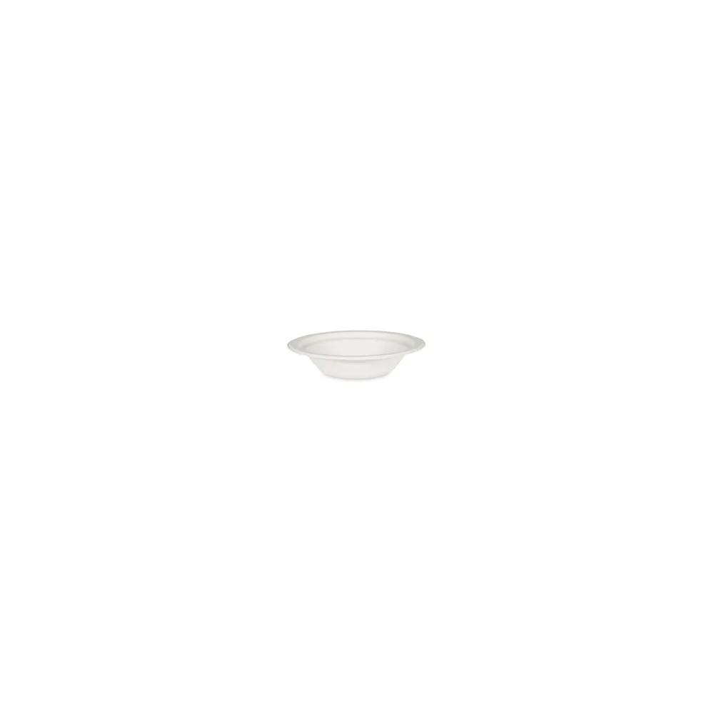 Bio Suppenteller Salatschalen Schale rund Zuckerrohr 400ml O 18 x 4 cm, 50 Stk.