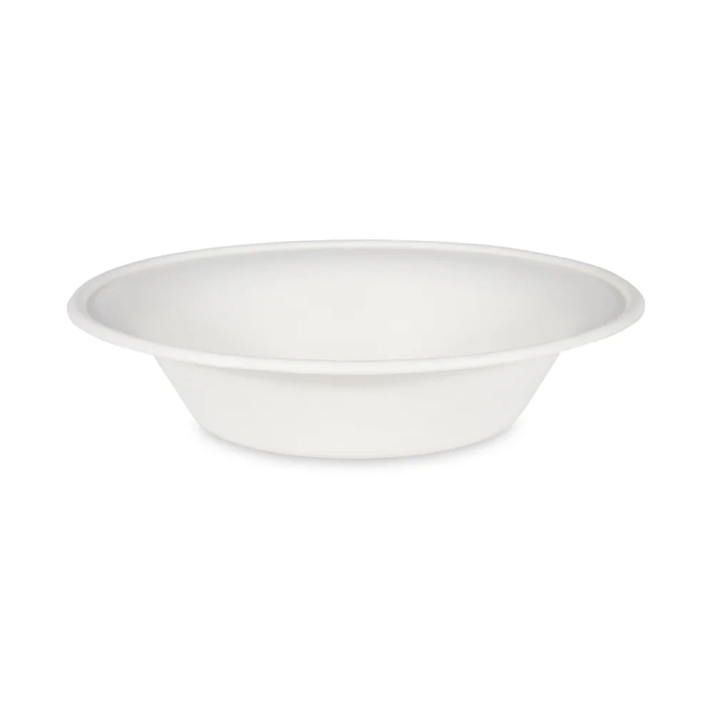 Bio Suppenteller Salatschalen Schale rund Zuckerrohr 700ml O 21 x 5 cm, 50 Stk. – Bild 2