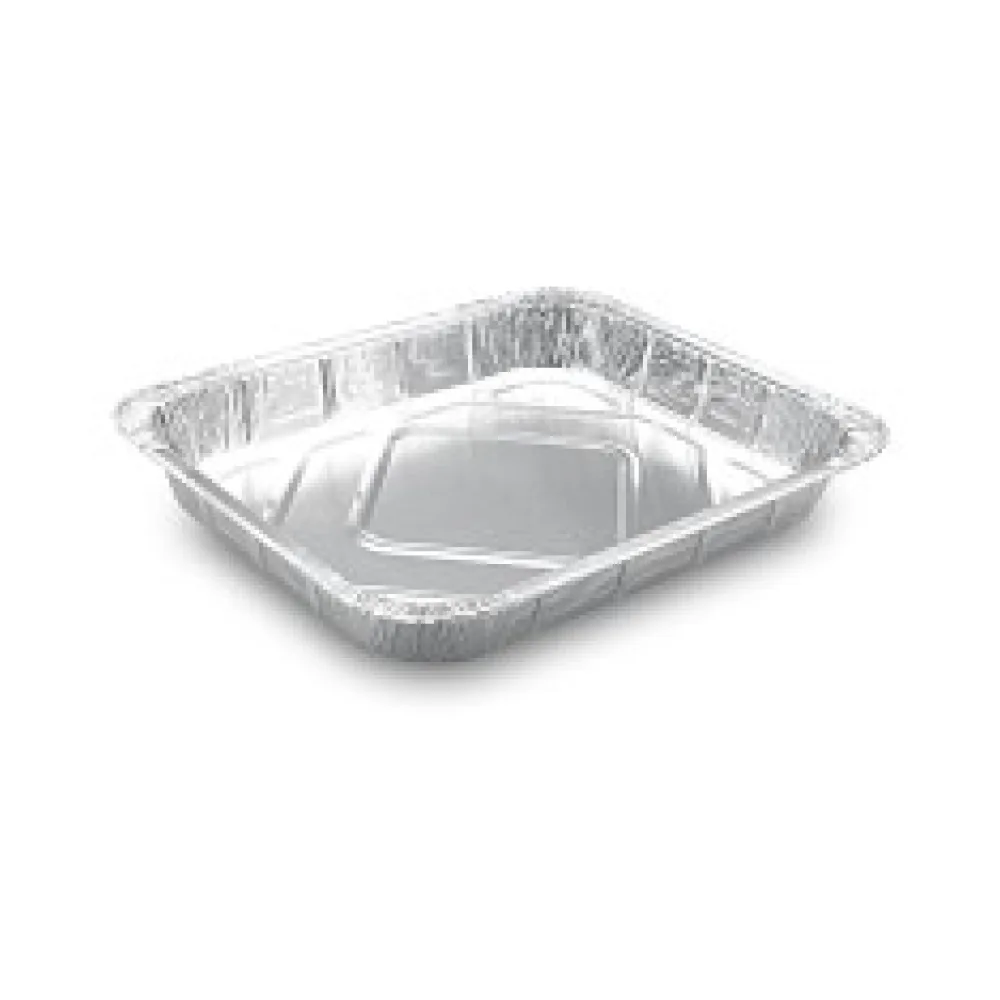 Aluschalen Backform Auflaufform Gastronorm 326x262x40mm 2450ml Typ 1/2, 100 Stk.