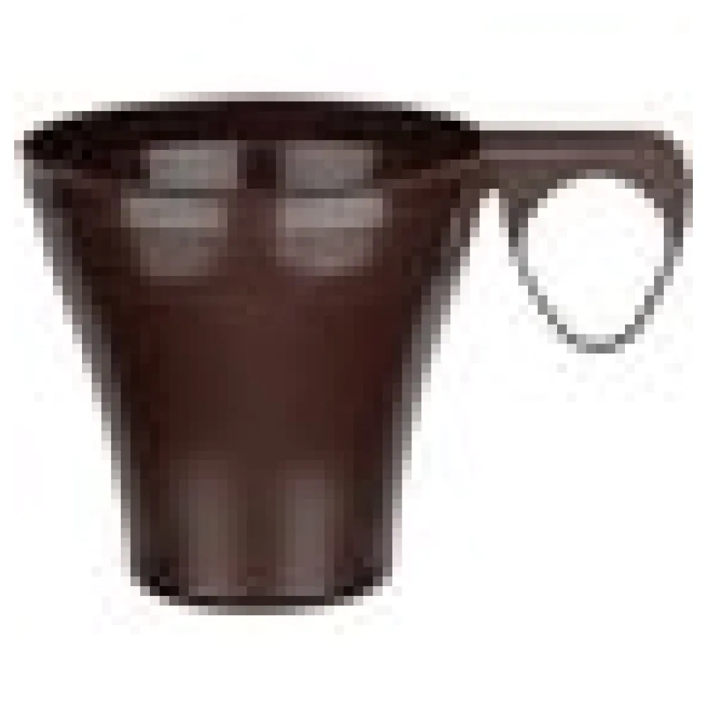 Premium Espressotasse Henkeltasse Kaffeetasse 8cl | 80ml braun PS, 40 Stk. – Bild 4
