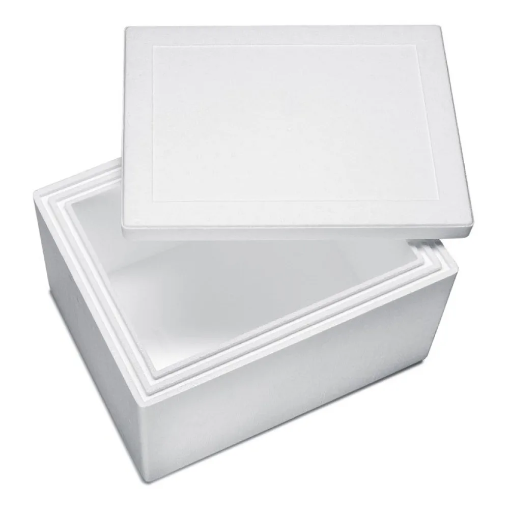 Isolierboxen mit Deckel aus Styropor EPS, 570 x 445 x 350 mm, 40,5 Liter – Bild 2