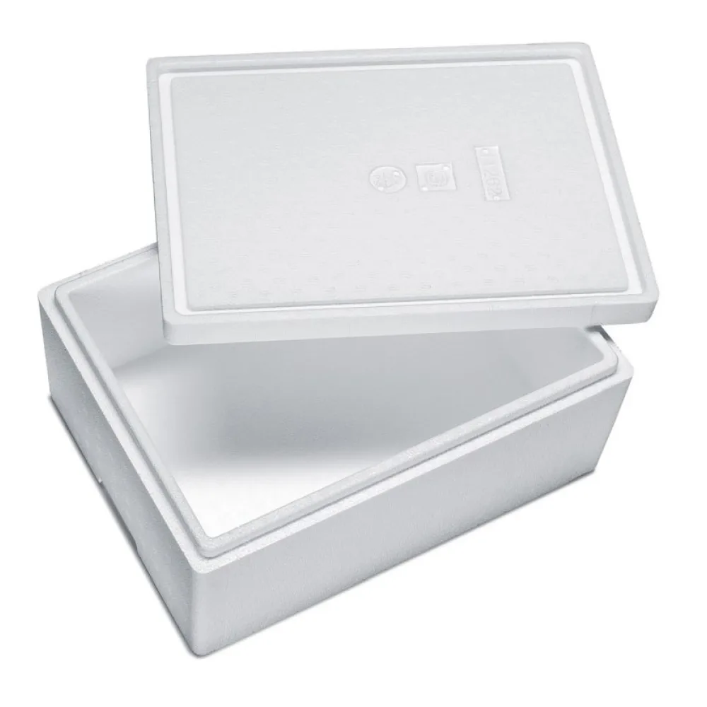 Isolierboxen mit Deckel aus Styropor EPS, 385 x 285 x 174 mm, 10,5 Liter – Bild 2