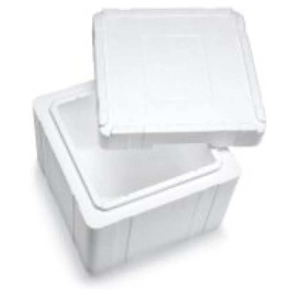 Isolierboxen mit Deckel aus Styropor EPS, 390x 390 x 329 mm, 18,8 Liter – Bild 3