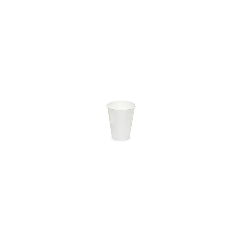 Heiß- und Kaltgetränkebecher Pappbecher weiß 350ml 420ml, O 90mm, 50 Stk.