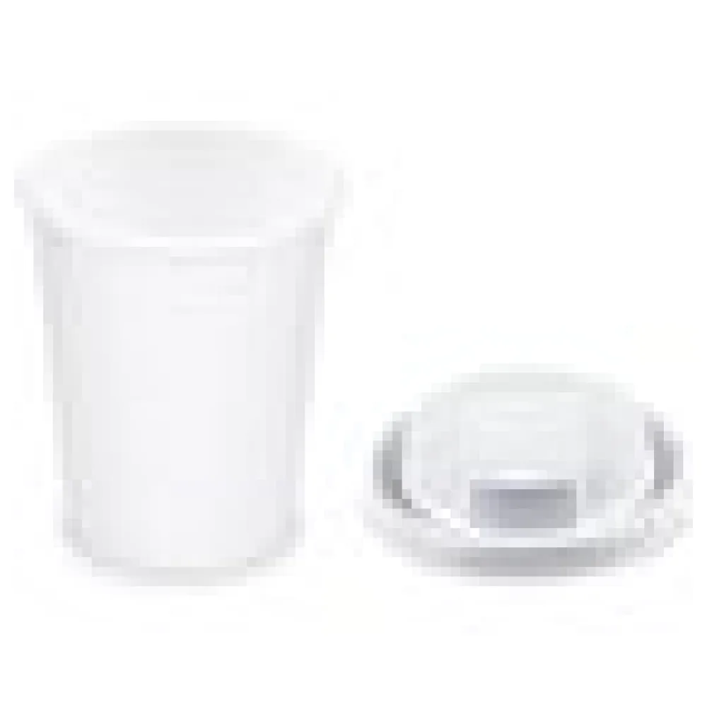 Pappbecher Getränkebecher weiß 150 ml 200 ml O 73mm inkl. Trinkdeckel 100 Stk. – Bild 4