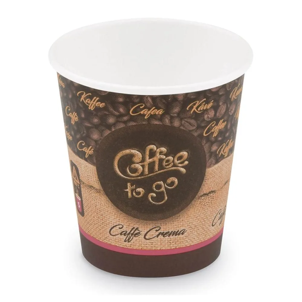 Kaffeebecher S 'Coffee To Go' Caffe Crema Americano Lungo 150ml 200ml 50 Stk. – Bild 2