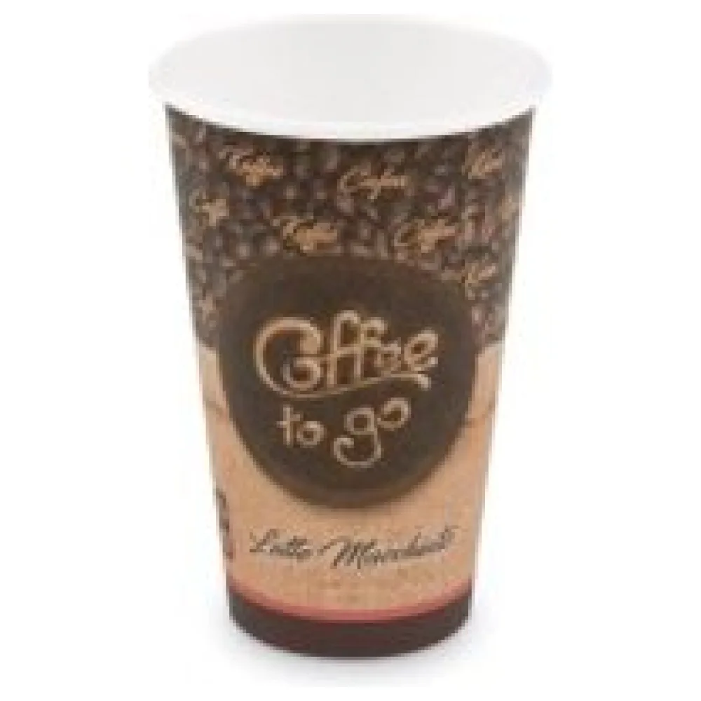 Kaffeebecher XL 'Coffee To Go' Latte Macchiato, Cappuccino 400ml 510ml, 50 Stk. – Bild 3