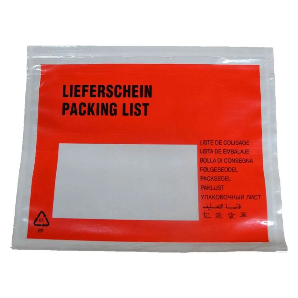 Dokumententaschen Begleitscheintaschen *Lieferschein* C5 235x175mm, 1000 Stk. – Bild 2