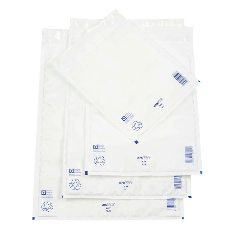 AROFOL-POLY/7 Luftpolstertasche A4,C4 250x350mm PE-Folie, extra sicher – Bild 2