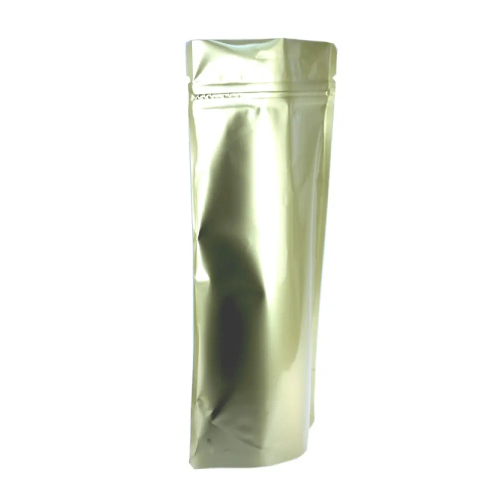 Standbodenbeutel PET gold matt, 110 x 185 x 65mm, 250ml, 1000 Stk. – Bild 2