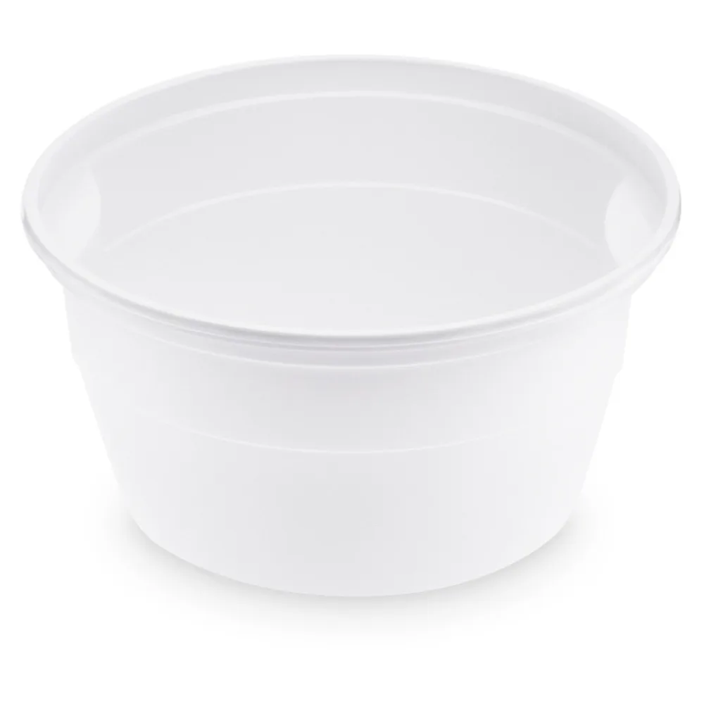 Suppenbecher 500 ml PP weiß, siegelbar O 12,7 x 6,6 cm, 50 Stk. – Bild 2