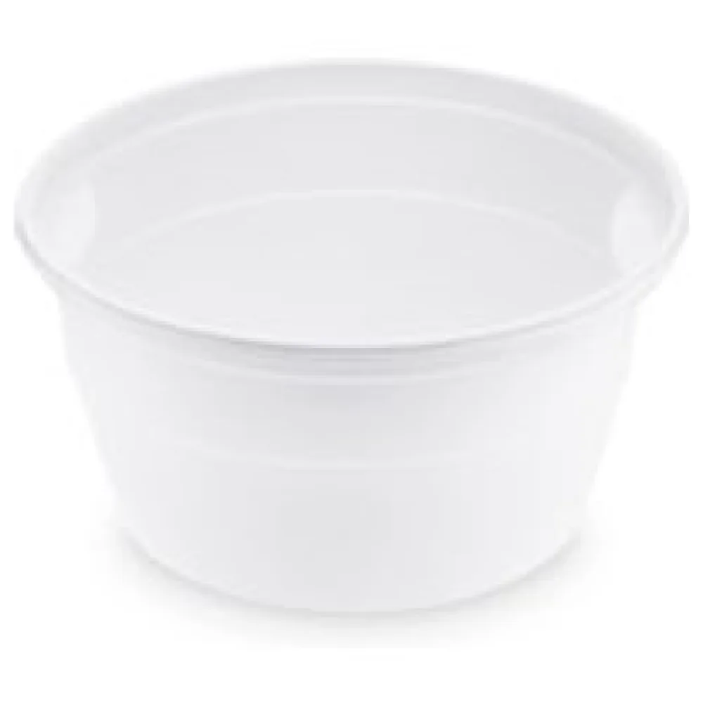 Suppenbecher 500 ml PP weiß, siegelbar O 12,7 x 6,6 cm, 50 Stk. – Bild 3