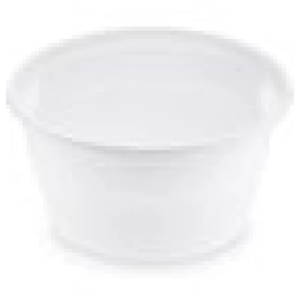 Suppenbecher 500 ml PP weiß, siegelbar O 12,7 x 6,6 cm, 50 Stk. – Bild 4