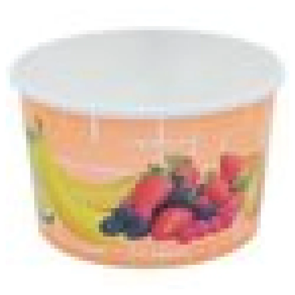 Eisbecher, Pappe rund 340 ml O 101mm, Höhe 63mm, "Fruchtreigen", 50 Stk. – Bild 4