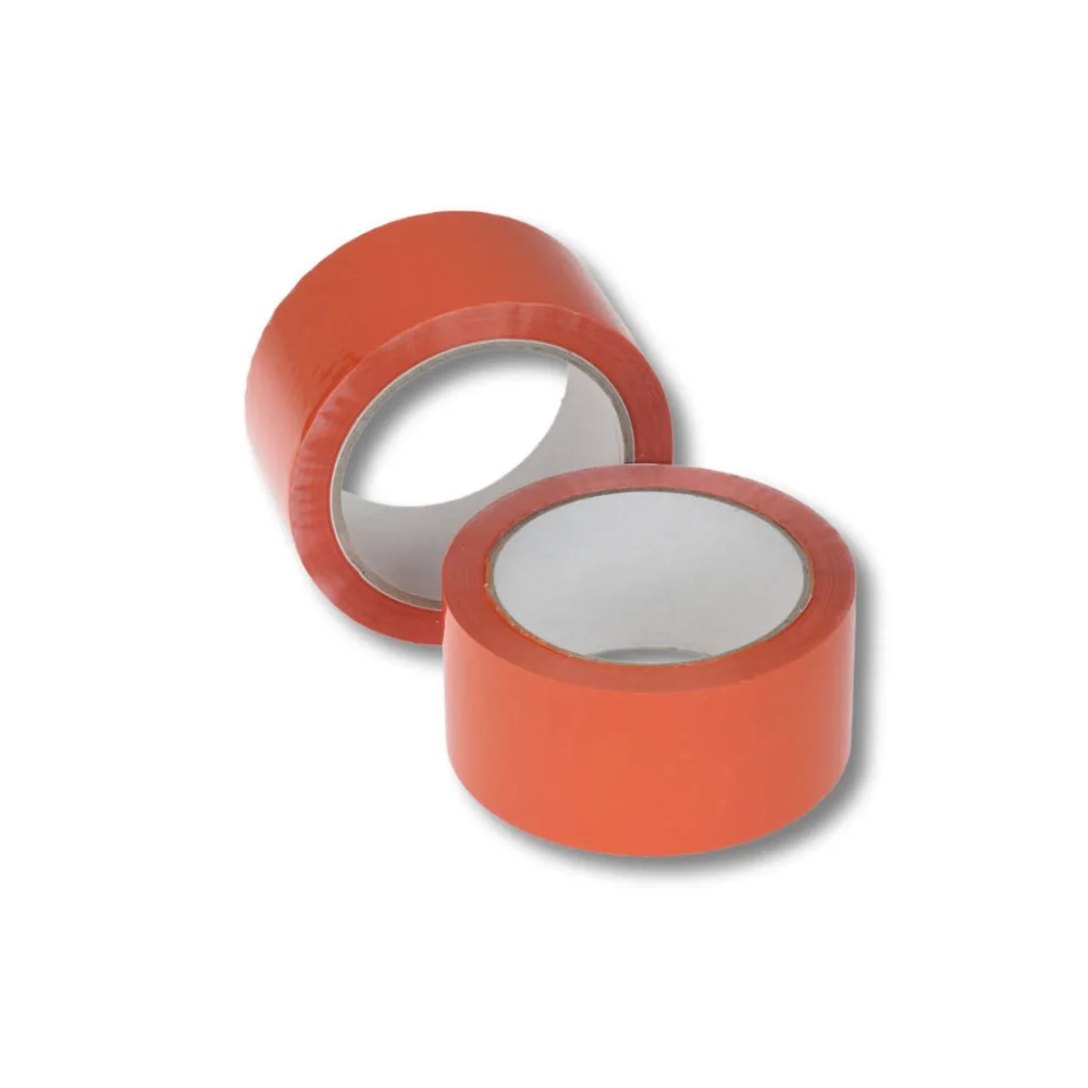 Klebeband Packband PP Acrylatkleber geräuscharm 50mm/66m, orange – Bild 2